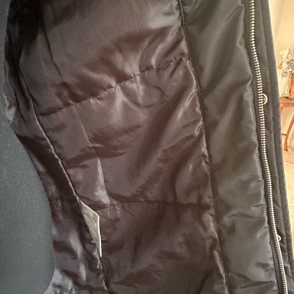 MICHAEL MICHAEL KORS Women’s Black Full Zipper Hooded Coat - L - Picture 9 of 10
